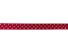 Lint fuchsia 10mm p/mtr grosgrain stippen 