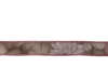 Lint roze Floral bloemen 25mm p/mtr