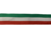 Lint italiaanse vlag 25mm p/mtr