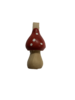 Knijper rood paddestoel stippen rond p/8st