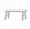 Stans houten bankje 72x36mm p/st 