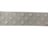 Lint wit 38mm p/mtr stip organza 
