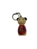 Sleutelhanger rood chinees meisje p/st 4cm