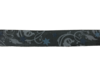 Lint blauw swirl 25mm p/mtr