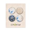 Embellishments Ladies 2.5cm p/4st
