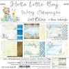 Paper pad 20.3x20.3cm Hello little boy p/24vel