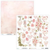 Scrappapier city of love plaatjes 30.5x30.5cm p/vel