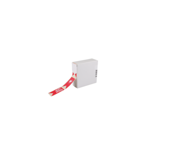 Stickers banner valentijn rood 3 prints 30x60mm p/20st