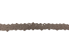 Lint taupe 12mm p/mtr kant 