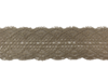 Lint taupe 46mm p/mtr Duchesse kant 