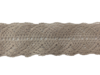 Lint taupe 46mm p/mtr Duchesse kant 