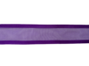 Lint paars 25mm p/m organza satin edge