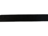 Lint zijde zwart 15mm p/mtr SYRIA