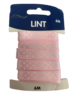 Lint roze 10mm p/6mtr stip satijn 