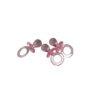 Spenen roze 2cm p/30st zakje