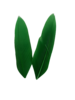 Veren groen zonder ringetje 9cm p/20st 