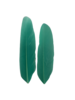 Veren zeegroen zonder ringetje 9cm p/20st 