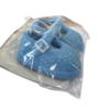 Polystone blauw baby schoenen 5.3cm p/set 
