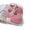 Polystone roze baby schoenen 5.3cm p/set