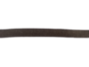Lint donkerbruin 12mm p/mtr Nastro dress ijzerdraad