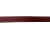 Lint bordeaux 16mm p/mtr verstevigde zijkanten