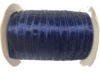 Lint organza shining 5mm p/5mtr donkerblauw