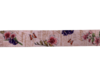Lint roze vlinders en bloemen 25mm p/mtr Diary 