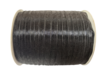 Lint zwart organza shining 5mm p/5mtr