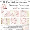 Paper pad 20.3x20.3cm A Cordial Invitation p/24vel