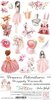 Extras Set Princess adventures 15,5x30,5cm p/12vel