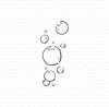 Stamp bubbels groot 27x64mm p/st rubber unmounted 