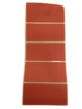 Etiket rood 50x100mm p/100st
