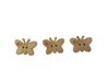 Knoop vlinder 1.5x2.2cm p/4st hout