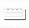 Stans notitie blad 120x63,5mm p/st