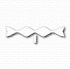 Stans strik groot 123x22mm p/st