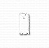 Stans label klein 13,5x26,5mm p/st