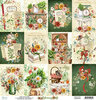 Scrappapier Botany labels 30.5x30.5cm p/vel