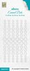 Enamel dots transparant p/set 