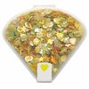 Pailletten geel p/20gr sequins