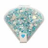 Pailletten blauw p/20gr sequins