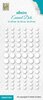 Enamel dots wit p/set 
