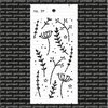 Stencil planten takjes 10x21cm p/st