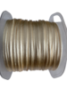 Koord creme satijn 2mm p/100mtr