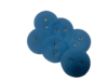Knoop Vilt hardblauw 5cm p/6st 