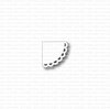Stans schulp hoek 20x20cm p/st