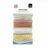 Hemp cord kerst 1mm 4x10mtr