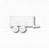 Stans traktor aanhanger 60x33mm p/st