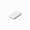 Stans chocolade reep 31x19mm p/st