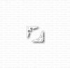 Stans Fotohoek 15.5x15.5mm p/2st