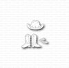 Stans Cowboy laarzen &amp; hoed p/st